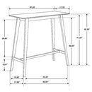 Finnick 3 Pc Bar Set - NY Furniture Direct (NY)