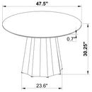 Camden 5 Pc Dining Set - NY Furniture Direct (NY)