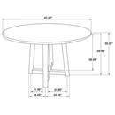 Dinah Dining Table - NY Furniture Direct (NY)