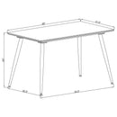 Dennison 5 Pc Dining Set - NY Furniture Direct (NY)