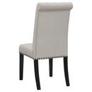 Sherry Rectangular Marble Top Dining Table set