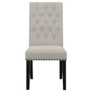 Sherry Rectangular Marble Top Dining Table set