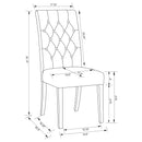 Florence 7 Pc Dining Set - NY Furniture Direct (NY)