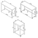 Hawes 4 Pc Counter Height Dining Set - NY Furniture Direct (NY)