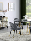 Lindsey Arched Back Upholstered Side Chairs Grey (Set of 2) - NY Furniture Direct (NY)