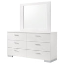 Felicity Dresser With Mirror - NY Furniture Direct (NY)