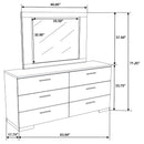 Felicity Dresser With Mirror - NY Furniture Direct (NY)