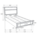 Miranda Bedroom Sets Black