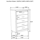 Watson Bedroom Set Grey Oak and Black - NY Furniture Direct (NY)