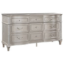 Evangeline 9-drawer Dresser Silver Oak - NY Furniture Direct (NY)