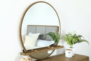 Arini Round Dresser Mirror Sand Wash - NY Furniture Direct (NY)