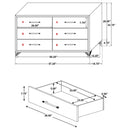 Lucia 4 Pc Bedroom Set