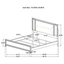 Marmore 4 Pc Bedroom Set - NY Furniture Direct (NY)