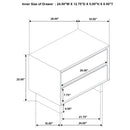 Glenwood Nightstand - NY Furniture Direct (NY)