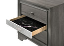 Naima Gray Nightstand - NY Furniture Direct (NY)