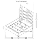 Camille Eastern / California King Headboard - NY Furniture Direct (NY)