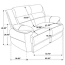 Ellington Stationary 2 Pc Set - NY Furniture Direct (NY)
