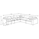 Raleigh Modular Sectionals Grey