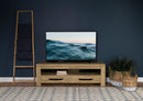 Elkton 2-drawer Engineered Wood 59" TV Stand Mango - NY Furniture Direct (NY)