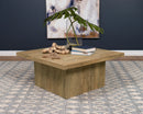 Devar Square Engineered Wood Coffee Table Mango - NY Furniture Direct (NY)