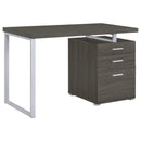 Brennan 3-drawer Office Desk Weathered Grey - NY Furniture Direct (NY)