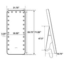 Canton Standing Mirror - NY Furniture Direct (NY)