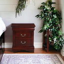 Louis Philippe Cherry Nightstand - NY Furniture Direct (NY)