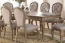Acme Chelmsford Dining Table in Antique Taupe 66050 - NY Furniture Direct (NY)