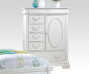 ACME Estrella Youth Chest in White 30246 - NY Furniture Direct (NY)