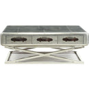 Acme Furniture Brancaster Coffee Table in Aluminum 83555 - NY Furniture Direct (NY)