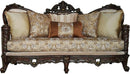 Acme Furniture Devayne Sofa with 6 Pillows in Dark Walnut 50685 - NY Furniture Direct (NY)