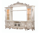 Acme Furniture Gorsedd Entertainment Center in Antique White 91440 - NY Furniture Direct (NY)