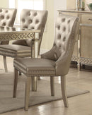 Acme Furniture Kacela Side Chair in Champagne (Set of 2) 72157 - NY Furniture Direct (NY)