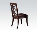 Acme Keenan Dining Side Chairs (Set of 2) in Dark Walnut 60257 - NY Furniture Direct (NY)