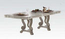 Acme Ragenardus Rectangular Dining Table in Antique White 61280 - NY Furniture Direct (NY)