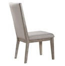 Acme Rocky Side Chair in Gray Oak (Set of 2) 72862 - NY Furniture Direct (NY)