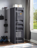 Cargo Gunmetal Wardrobe (Single Door) - NY Furniture Direct (NY)