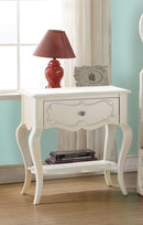 Edalene Pearl White Nightstand - NY Furniture Direct (NY)