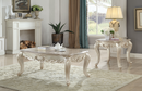 Gorsedd Marble & Antique White Coffee Table - NY Furniture Direct (NY)
