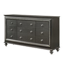 Kaitlyn Metallic Gray Dresser - NY Furniture Direct (NY)