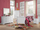 Louis Philippe III White Full Bed - NY Furniture Direct (NY)