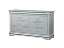 Louis Philippe Platinum Dresser - NY Furniture Direct (NY)