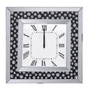 Marku Mirrored & Faux GemStones Wall Clock - NY Furniture Direct (NY)
