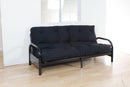 Nabila Black Full Futon Mattress, 6"H - NY Furniture Direct (NY)
