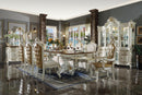 Picardy Antique Pearl & Cherry Oak Dining Table - NY Furniture Direct (NY)