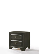 Soteris Antique Gray Nightstand - NY Furniture Direct (NY)
