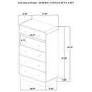 Cavelle 5 Pc Bedroom Set - NY Furniture Direct (NY)