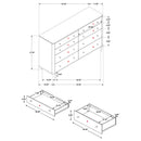 Arini 4 Pc Bedroom Set - NY Furniture Direct (NY)