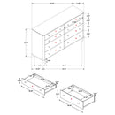 Arini 4 Pc Bedroom Set - NY Furniture Direct (NY)