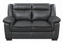 Arabella Pillow Top Upholstered Loveseat Grey - NY Furniture Direct (NY)